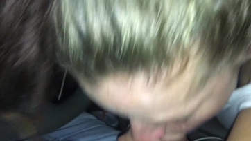 Fiatal ribanc cumizása a autóban Thumb