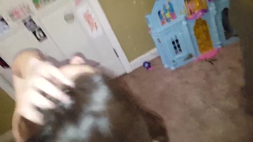 Amatőr délamerikai suna aktusa kutyapózban Thumb