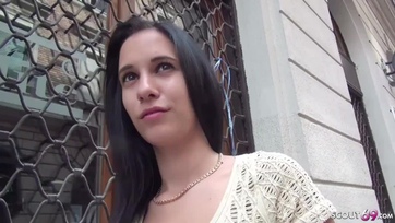 18 éves pesti tini suna az utcán összeszedve és egy kis zöldhasúért kotongumi nélkül megfarkalva Thumb