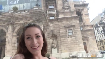 Beédesgették a tündéri magyarországból való tini sunácskát a teherautóba és megfarkalták a megborotvált puniját Thumb